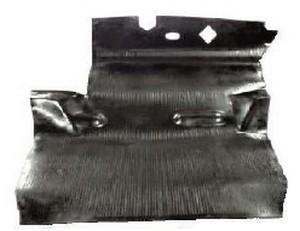 Tapis de fond de coffre noir Renault Caravelle