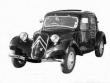 Collerette extérieure réservoir 1934 à 1952 Citroën Traction